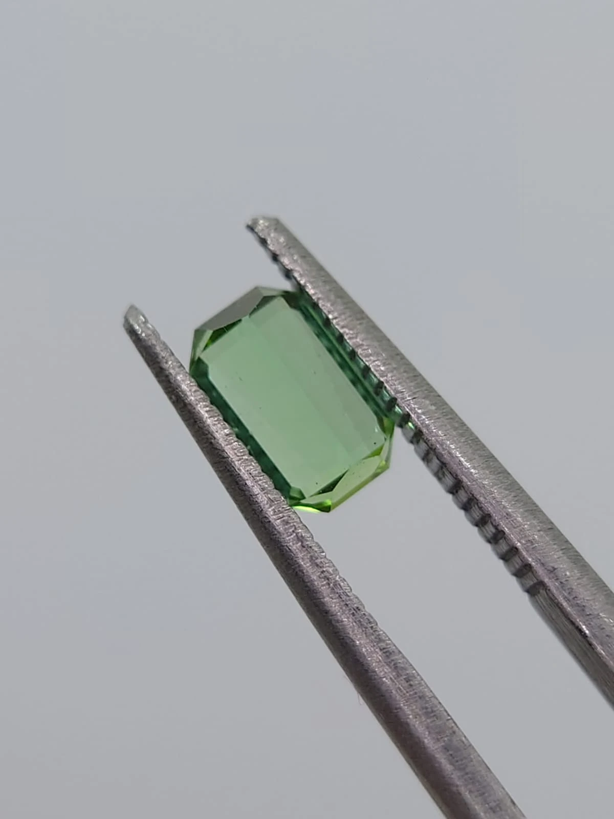 0.65ct Natural Tourmaline Emerald Shape Loose Gemstone from Afghanistan — view 3